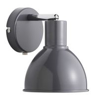 POP - E27, max. 18W, IP20, anthrazit, nicht dimmbar, exkl. Leuchtmittel, L=190mm, B=190mm, H=200mm