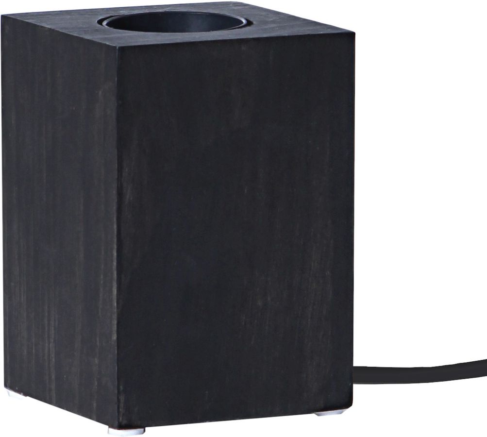 Tischleuchte E27 Lys - E27, Schwarz, 230V AC