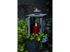 LED Grablicht Paula - Outdoor, Rot, 11.5cm Höhe, Timerfunktion