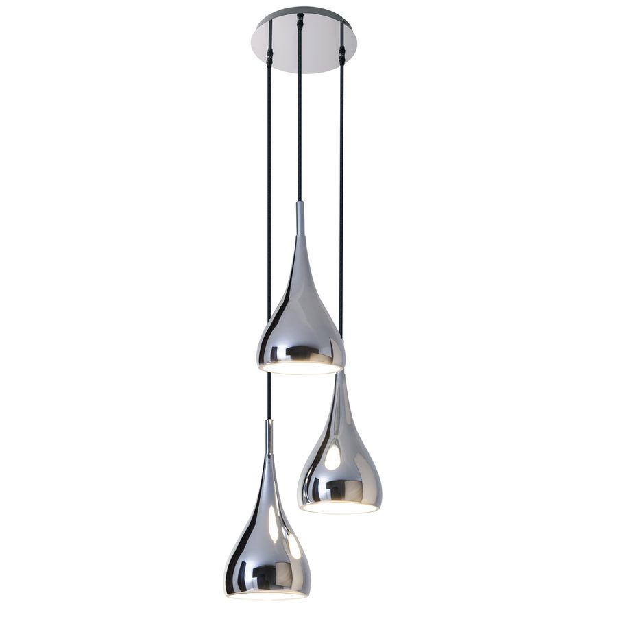 3-er Pendelleuchte Style - E27, 120W, IP20