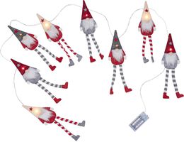 Lichterkette Alf - Indoor, Warmweiss, Rot