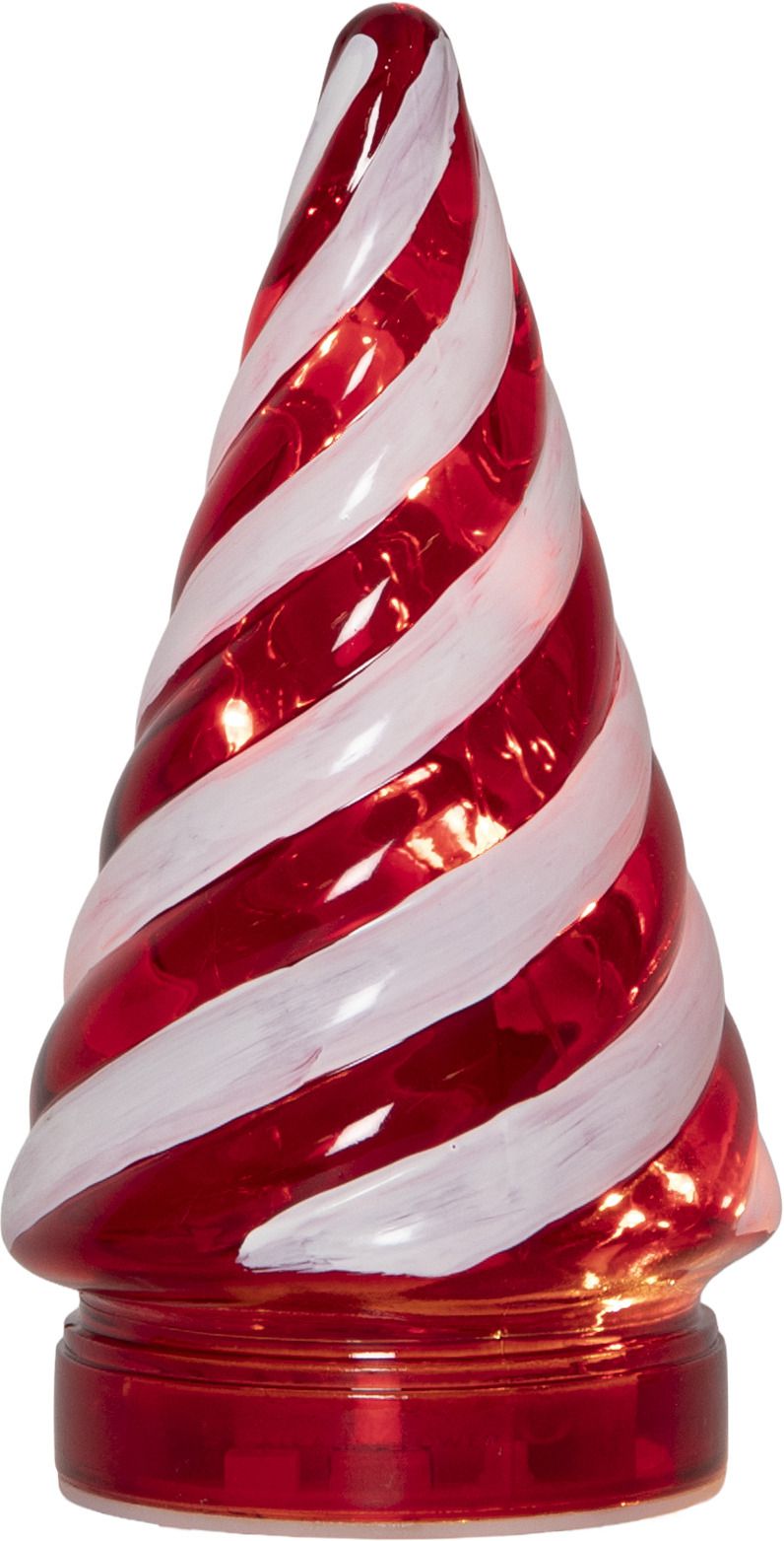Glas Dekoration Candy Tree - Indoor, Rot, 15.00cm Höhe