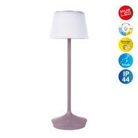 Solar- Akkutischleuchte EMMI brombeer inkl. CCT  Touch H: 38 cm - LED-Modul, 3W, IP44