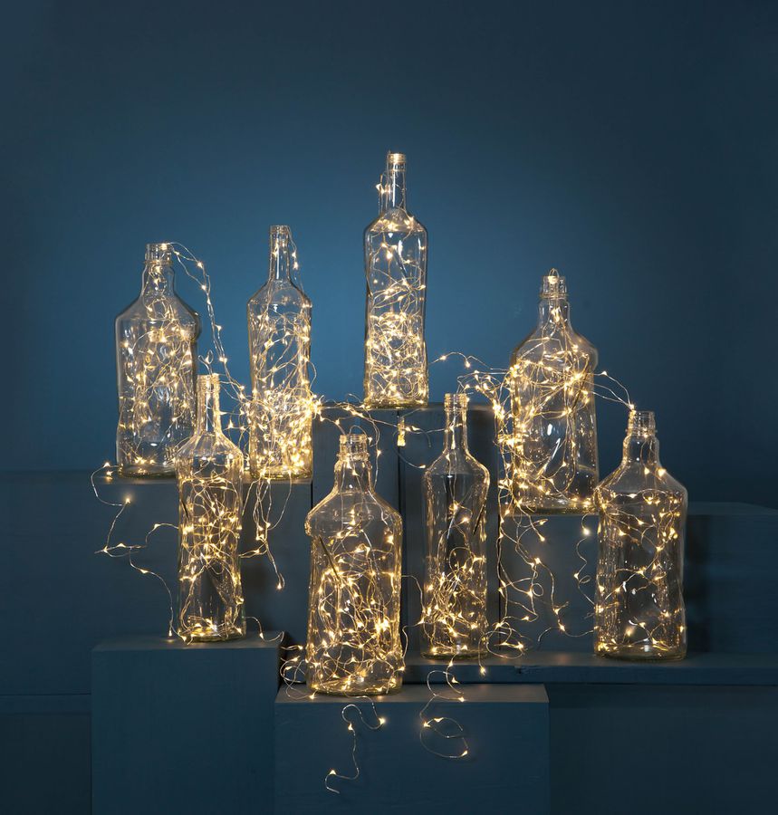 Lichterkette  Dew Drop - IP20, Warmweiss, 720 LED's