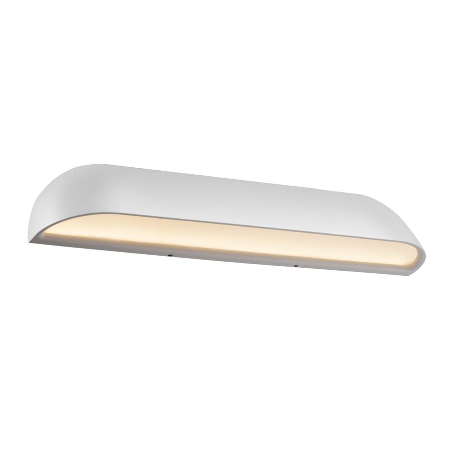 LED Wandanbauleuchte Front 36 - 13.9W, 850lm, 3000K, IP44, CRI 80, weiss, nicht dimmbar, L=360mm, B=68mm, H=68mm