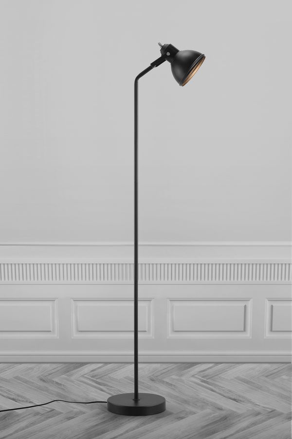 Aslak, Stehleuchte, Schwarz - E27, max. 15W, IP20