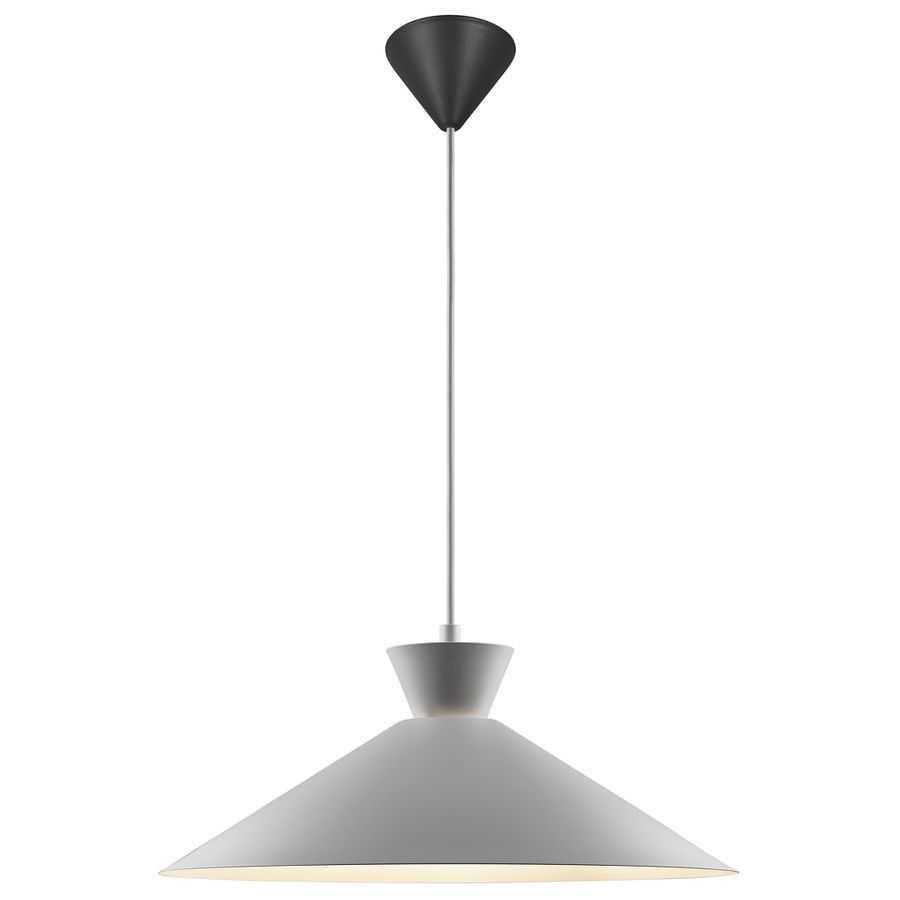 Dial 45, Pendelleuchte, Grau - E27, IP20, max.40W