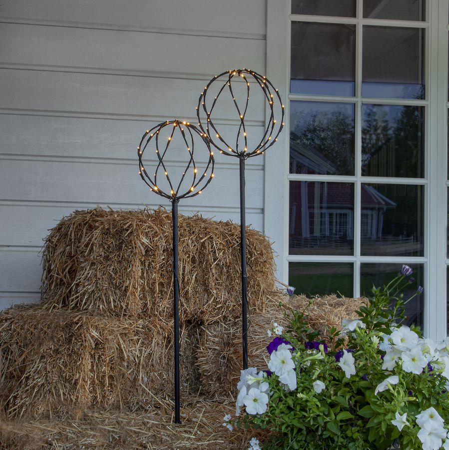 Outdoor Decoration Sphere - IP44, Warmweiss, 96 LED's