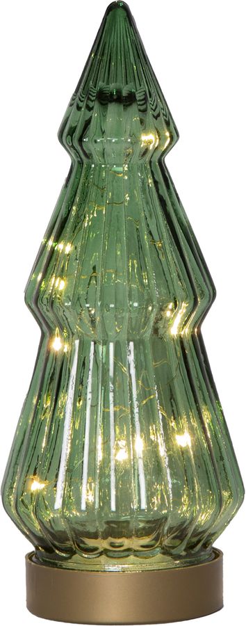 Glas Decoration Verde - IP20, Warmweiss,Grün