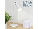 Akku Tischleuchte Touch-Light 3in1 - 2W, 150lm, Kaltweiss
