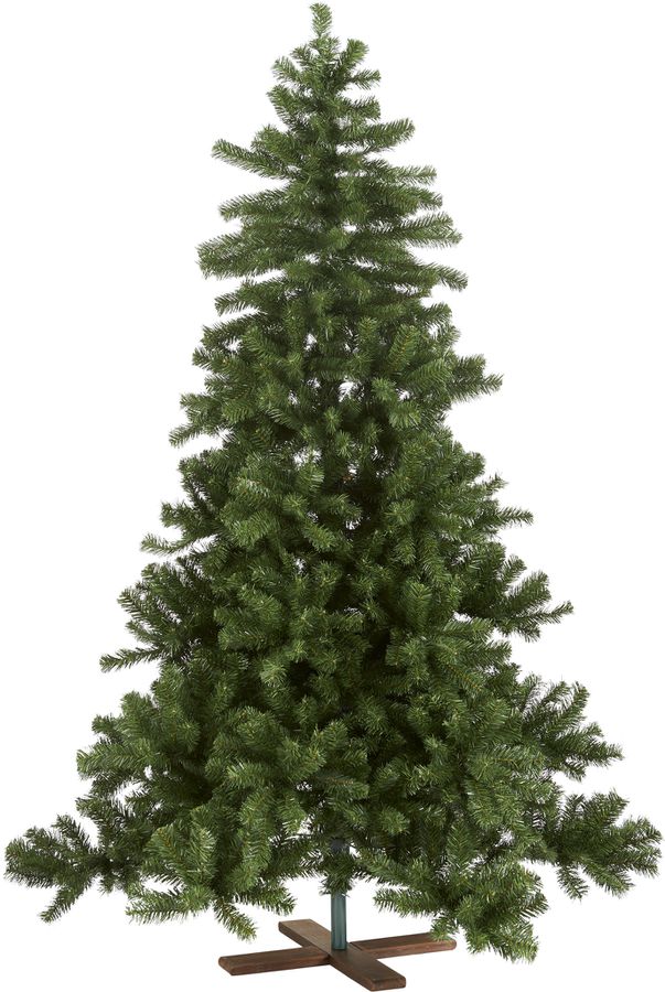 Künstlicher Weihnachtsbaum Vidaby - Grün, keine Lämpchen, 210cm Höhe