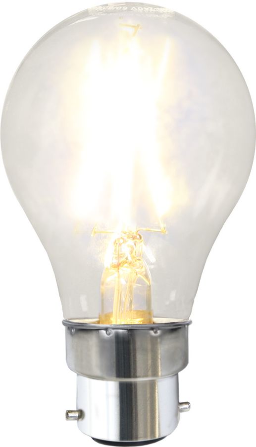 LED Leuchtmittel B22 A60 Clear - B22, 220Lm, 2700K, 2W, 230V