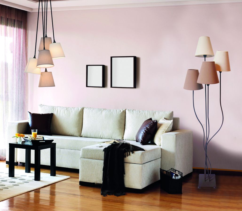 Textilpendelleuchte Boho - E14, 200W, IP20
