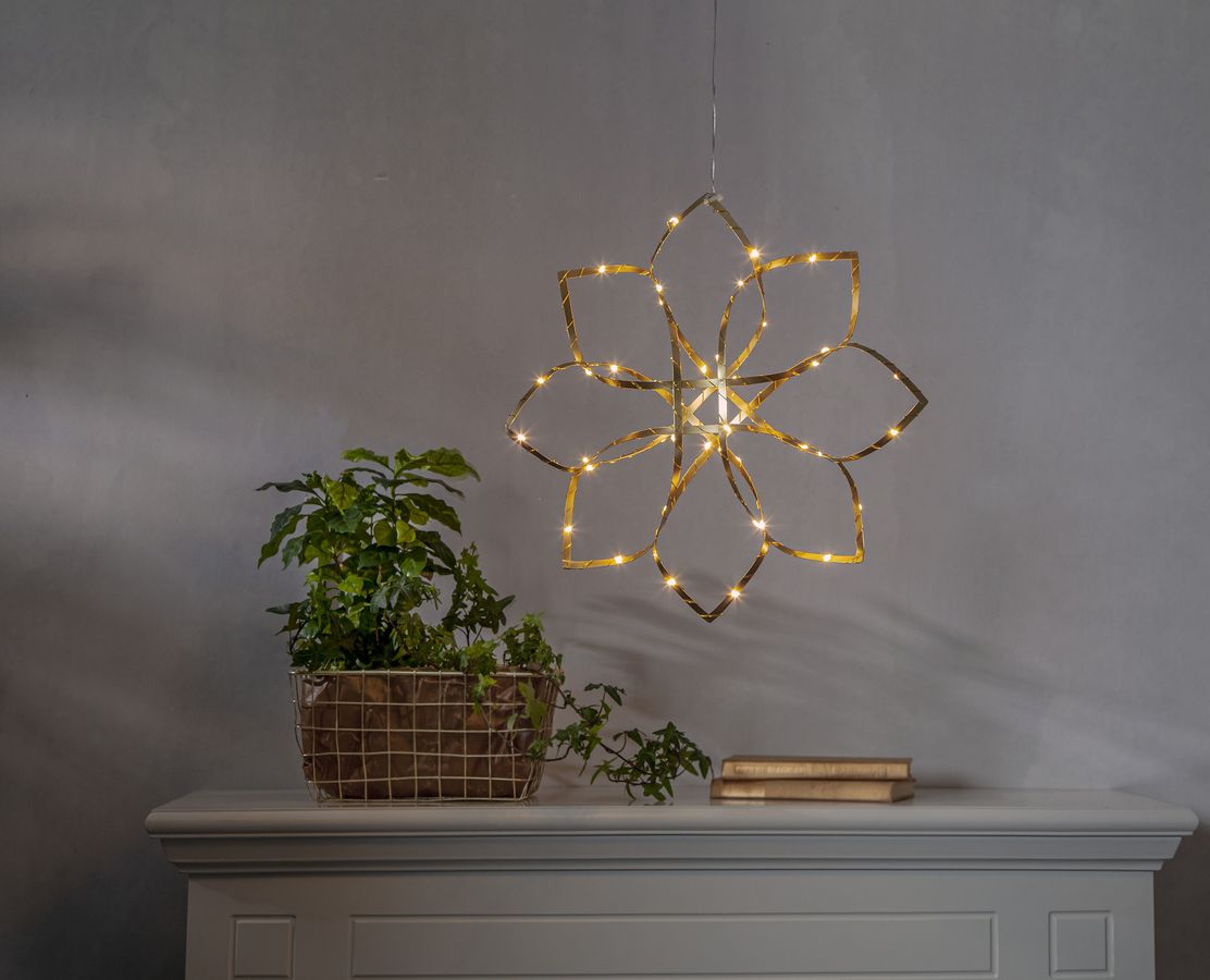 Hängende Deco Amaze - IP20, Warmweiss, Gold