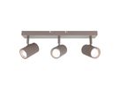 3er Spot-/Deckenleuchte  TINNIS  L: 41cm sand - IP20, GU10, Beige