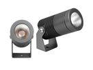 LED Niedervolt-Gartenstrahler NOELLE (24VDC) - 24V DC, 8W, 560lm, 2700K, IP67, CRI80, 40°, dunkelgrau, dimmbar, D=44mm, L=90mm