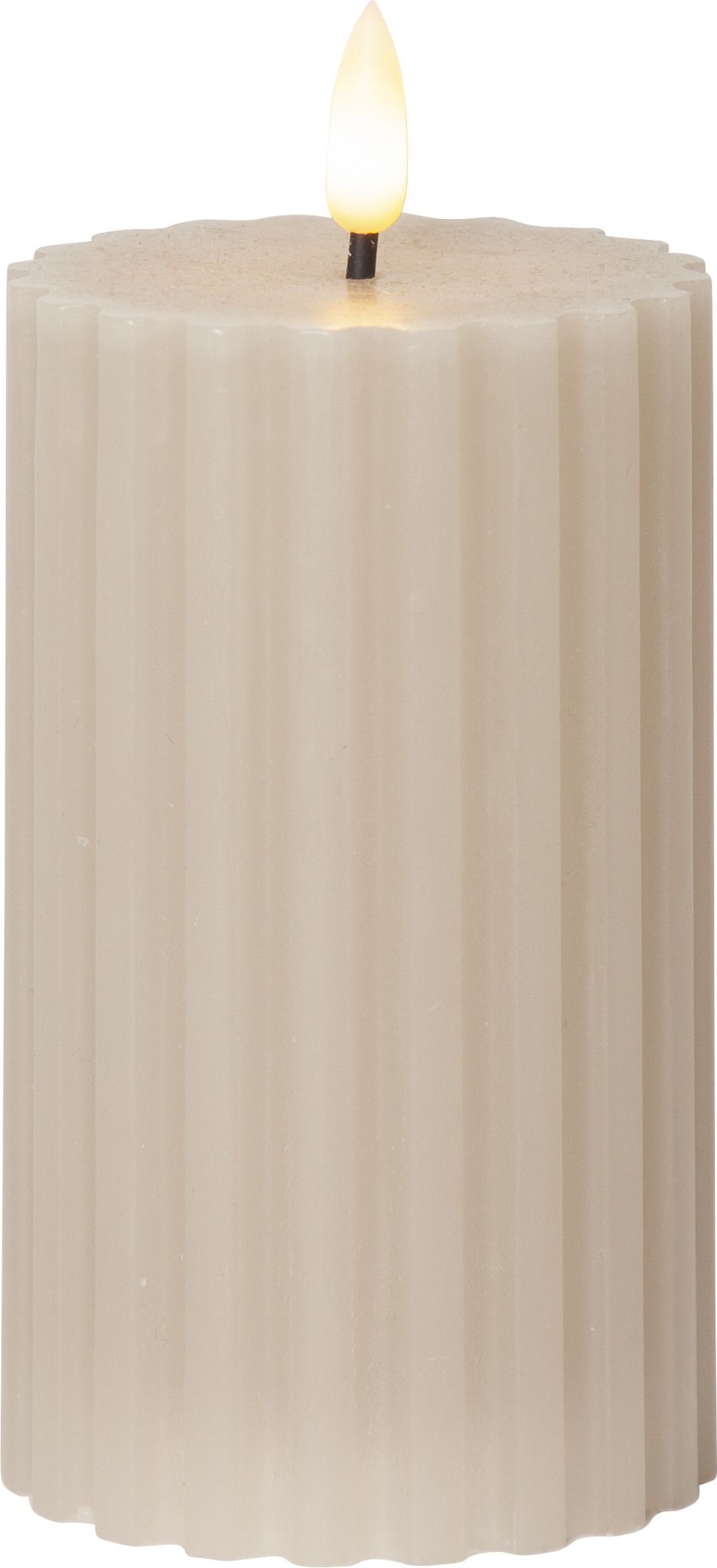 LED Pillar Kerze Flamme Stripe - IP20, Warmweiss, 1 LED's