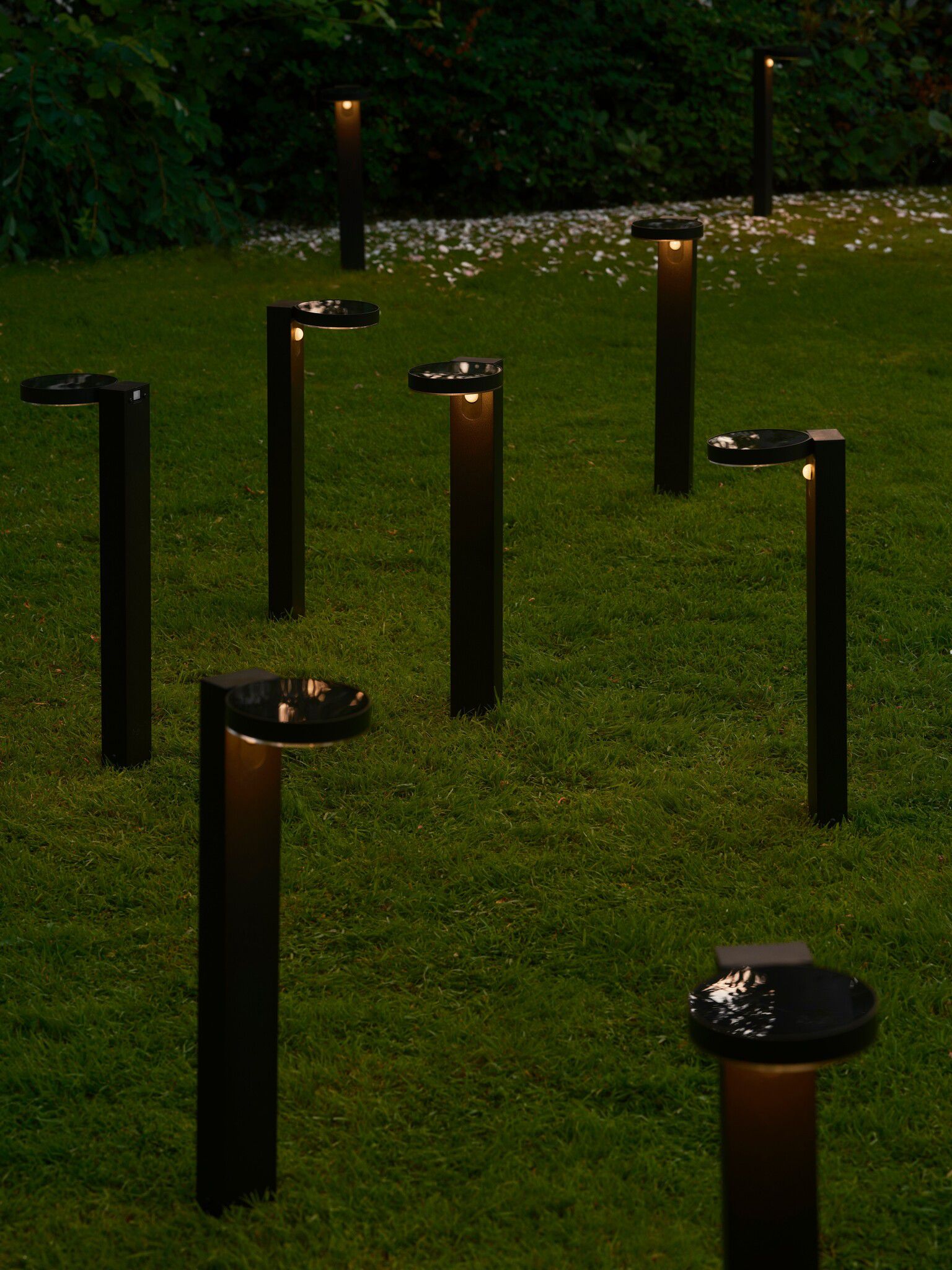 Rica Round, Pollerleuchte, Solar - LED Modul, 5W ,IP44