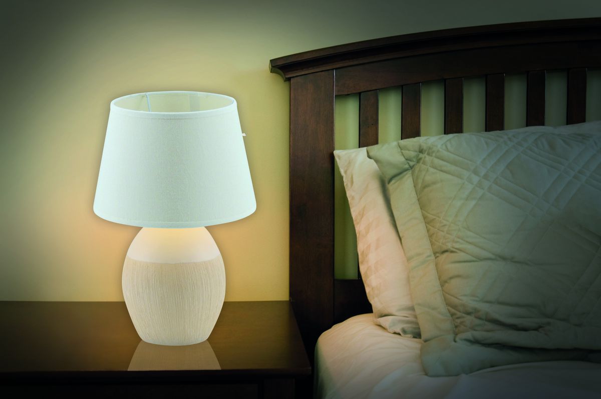 Keramik Tischleuchte Talia h:31cm - E14, 40W, IP20