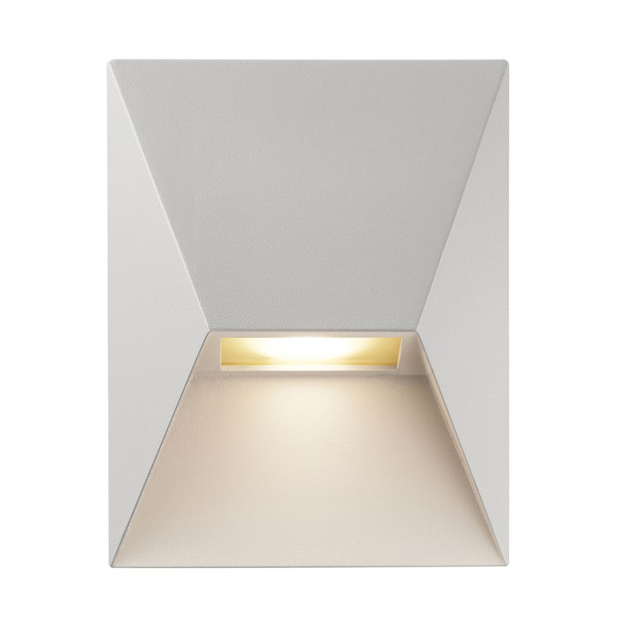 Wandleuchte PONTIO 15 - 1xGU10 (exkl.), max.25W, IP54, weiss, dimmbar (optional Leuchtmittel), L=150mm,B=150mm, H=190mm