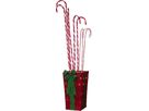 Outdoor Decoration CandyCane - IP44, Multicolor,Rot