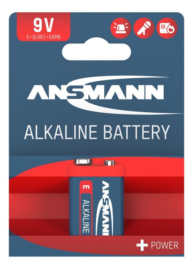 Alkaline Batterie Block E / 6LR61 - 9 V Blister