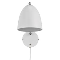Alexander, Wandleuchte, Weiss - E27, max. 15W, IP20