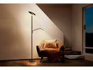 LED-CCT Stehleuchte  SAMIRO  inkl. Lesearm H: 180cm schwarz - IP20, LED-Modul, Schwarz