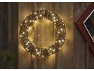 Outdoor Decoration Vicke Wreath - Indoor, Outdoor, Warmweiss, Braun
