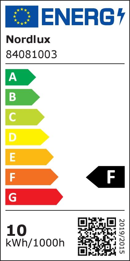 Front 26 - 9.8W, 650lm, 3000K, IP44, CRI 80, schwarz, nicht dimmbar, L=260mm, B=68mm, H=68mm