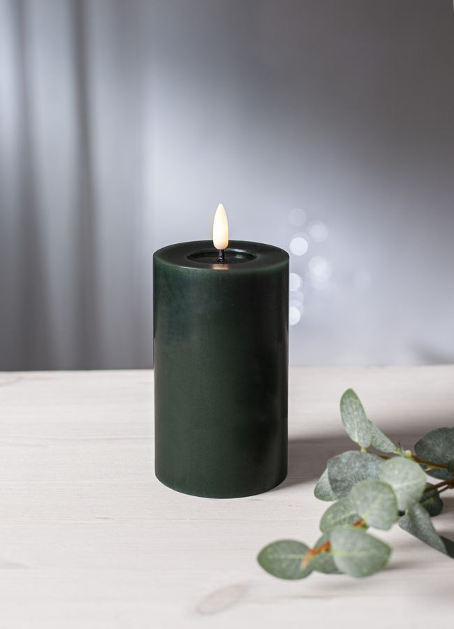 LED Pillar Kerze Flamme Flow - 0/12