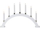 Kerzenleuchter Gillian - IP20, Weiss, Warmweiss