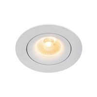LED Einbaudownlight ALIKI - 8W, 560lm, 2700K, IP44, CRI 90, weiss, dimmbar, D=96mm, H=45mm, BL=83mm