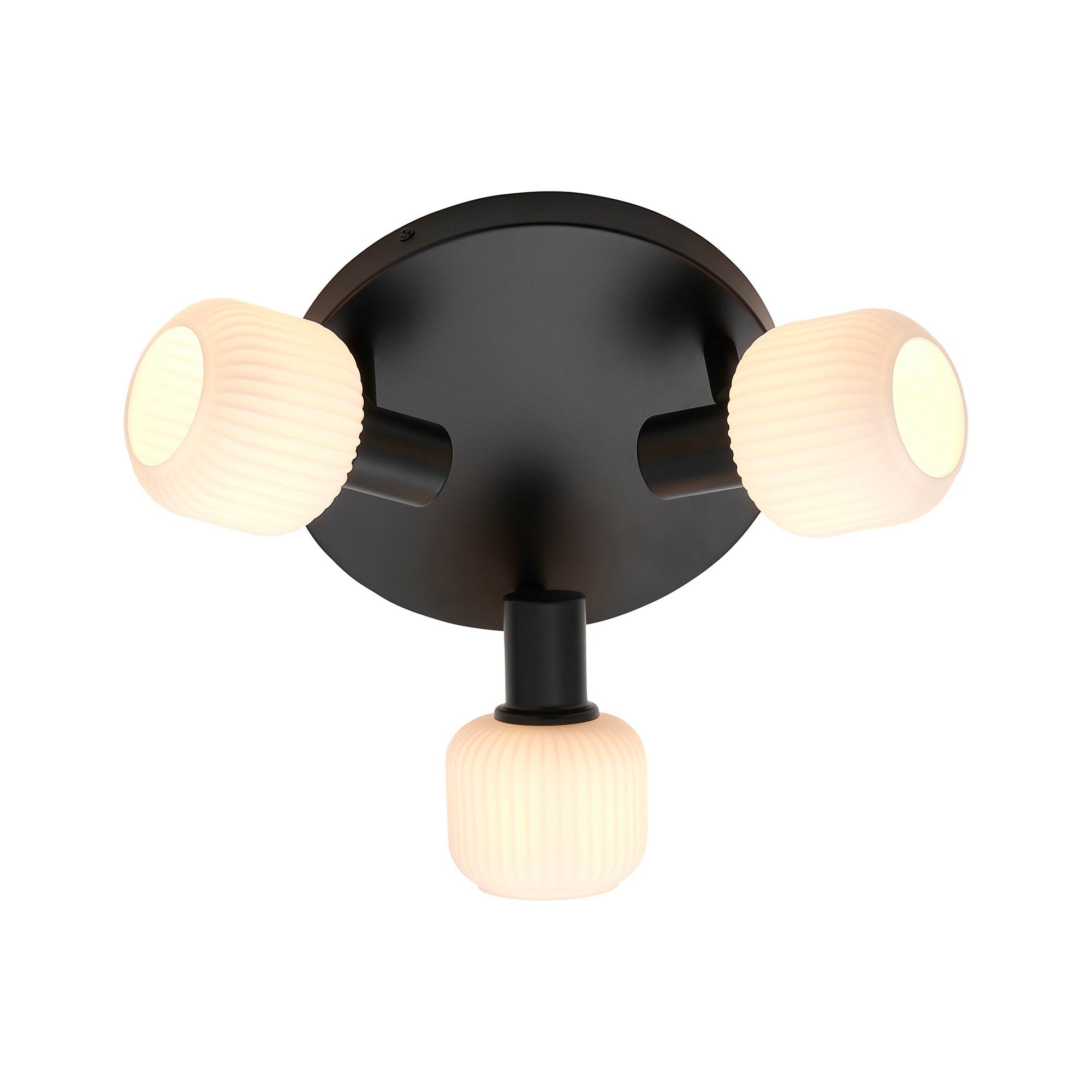 Deckenleuchte Milford Mini 3-Rondel - 3X25W, E14, IP20