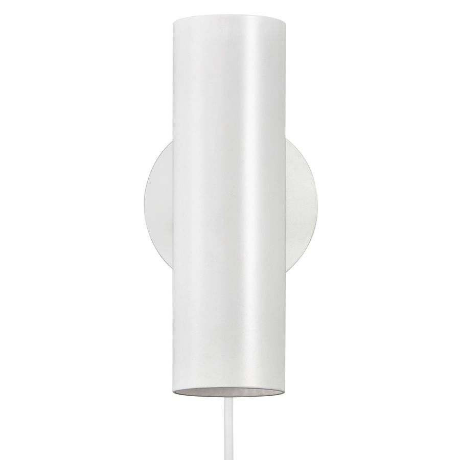 MIB 6 Wandleuchte - weiss/Metall, 230V, GU10, 20x10cm, exkl. Leuchtmittel