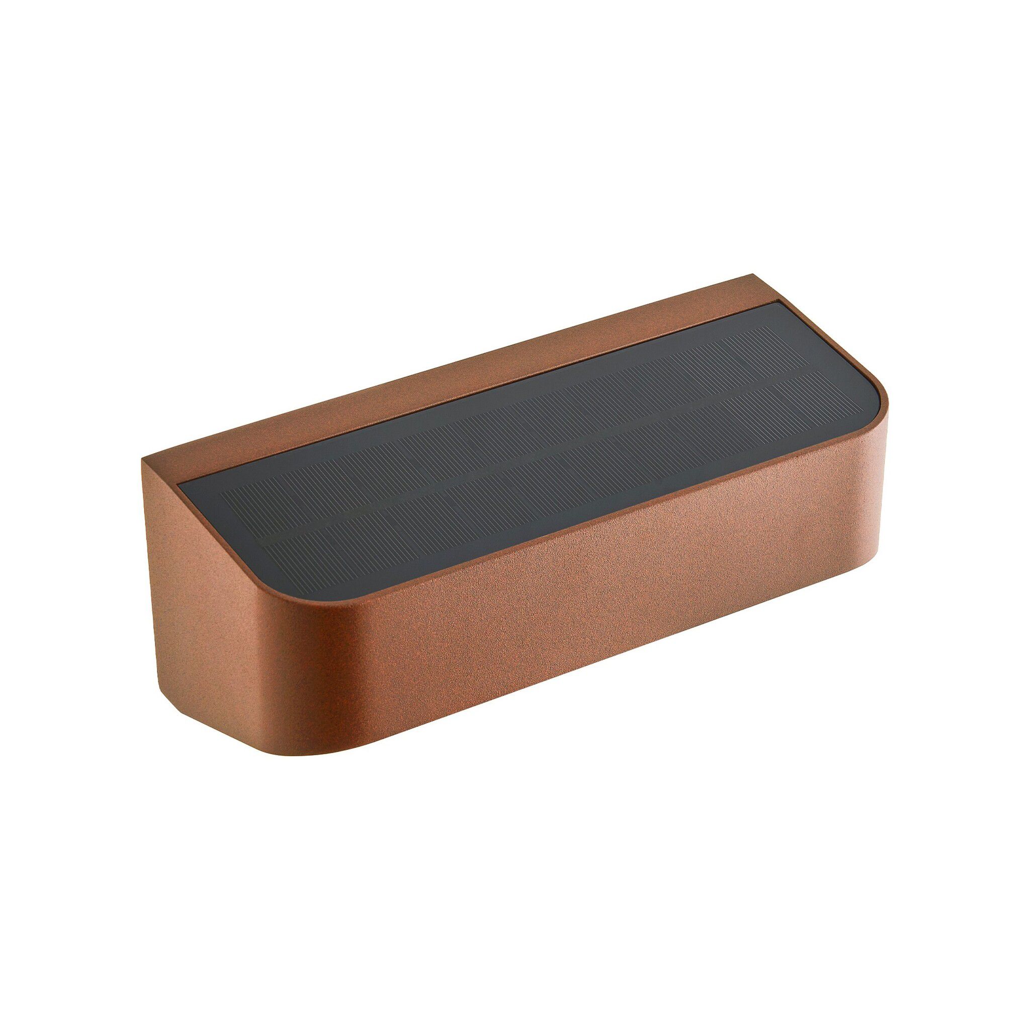 Wandleuchte Marcellio Solar  Braun - 5W, LED-Modul, IP54