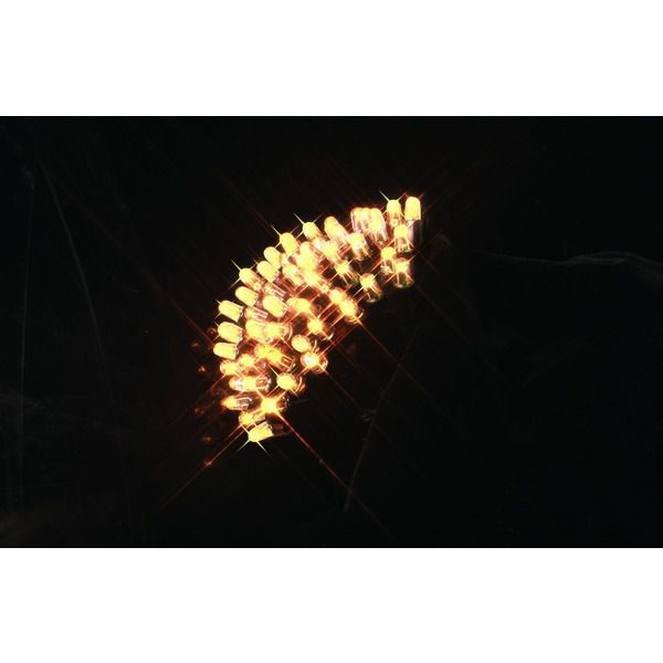 System LED Extra, Lichterkette 300cm - Schwarz, Warmweiss
