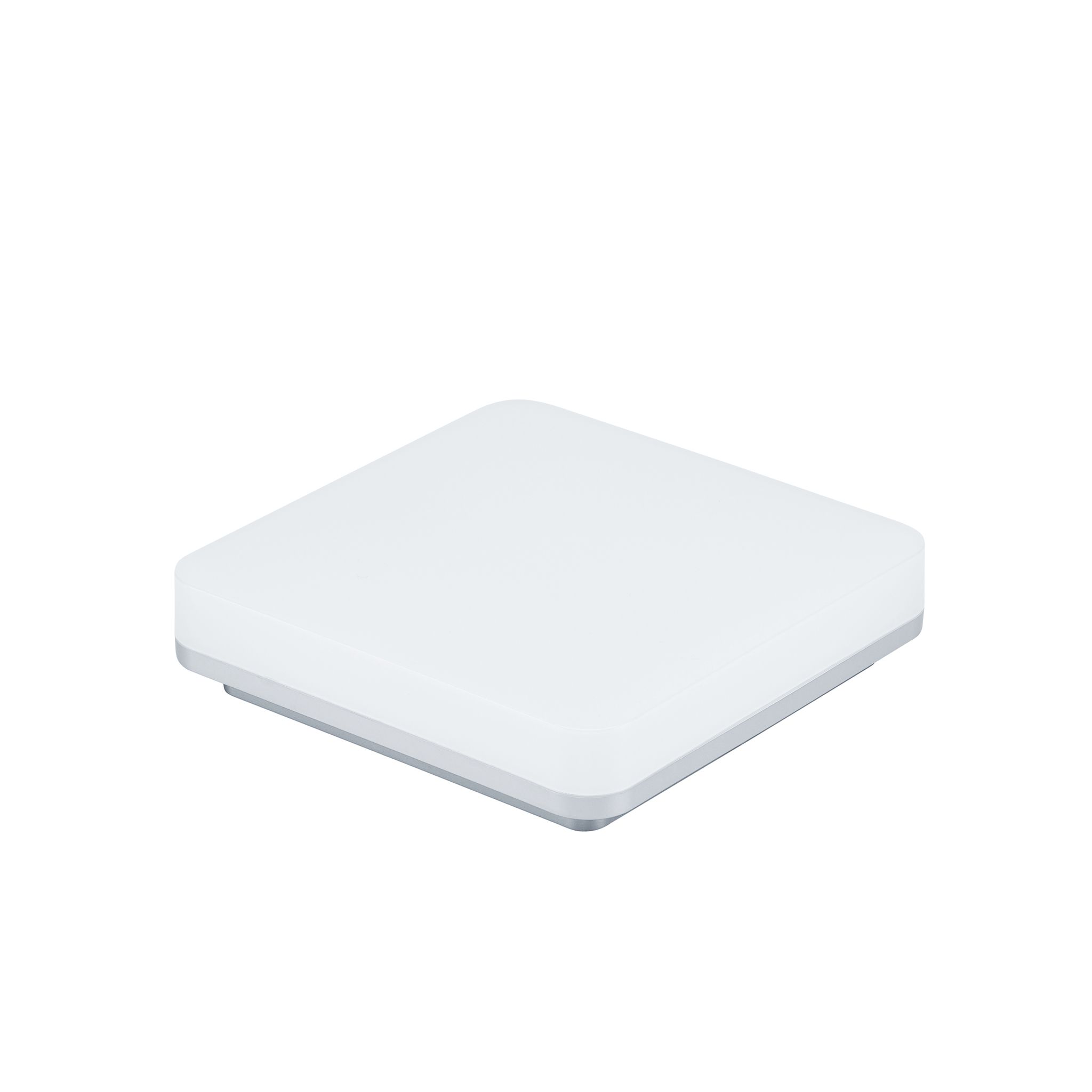 Luminaire LED pour montage en saillie Slice Square 15W - 10/15W, 1000/1500lm, 3000/4000K, IP54, CRI >80, 110°, silber, dimmbar, L=210mm, B=210mm, H=50mm