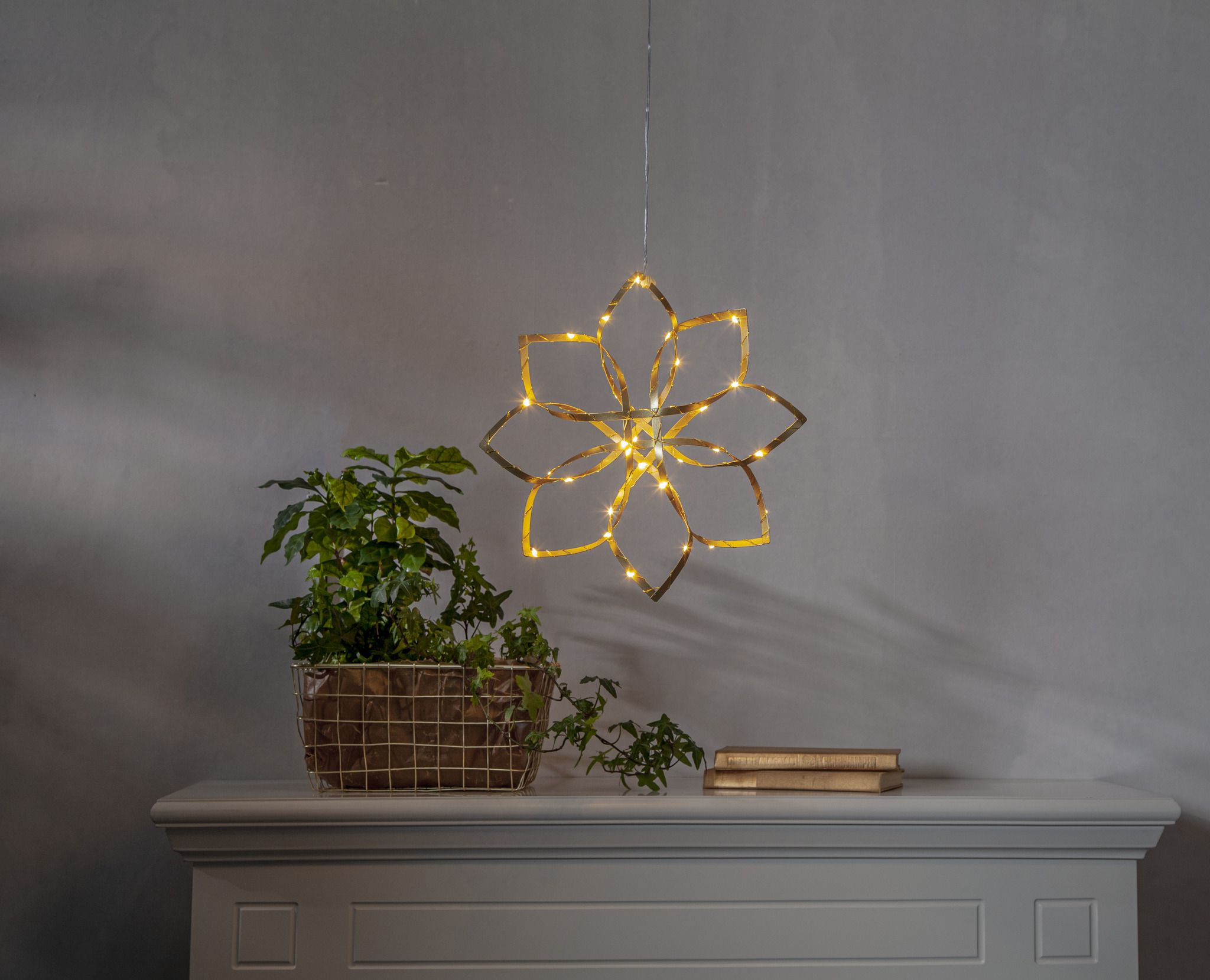 Hängende Deco Amaze - IP20, Warmweiss, Gold