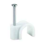 Nagelbride - 9-10mm, weiss, 50Stk.