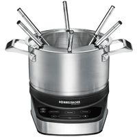 Fondue Set - Fondue Set, 230V, 1200W, Edelstahl/schwarz