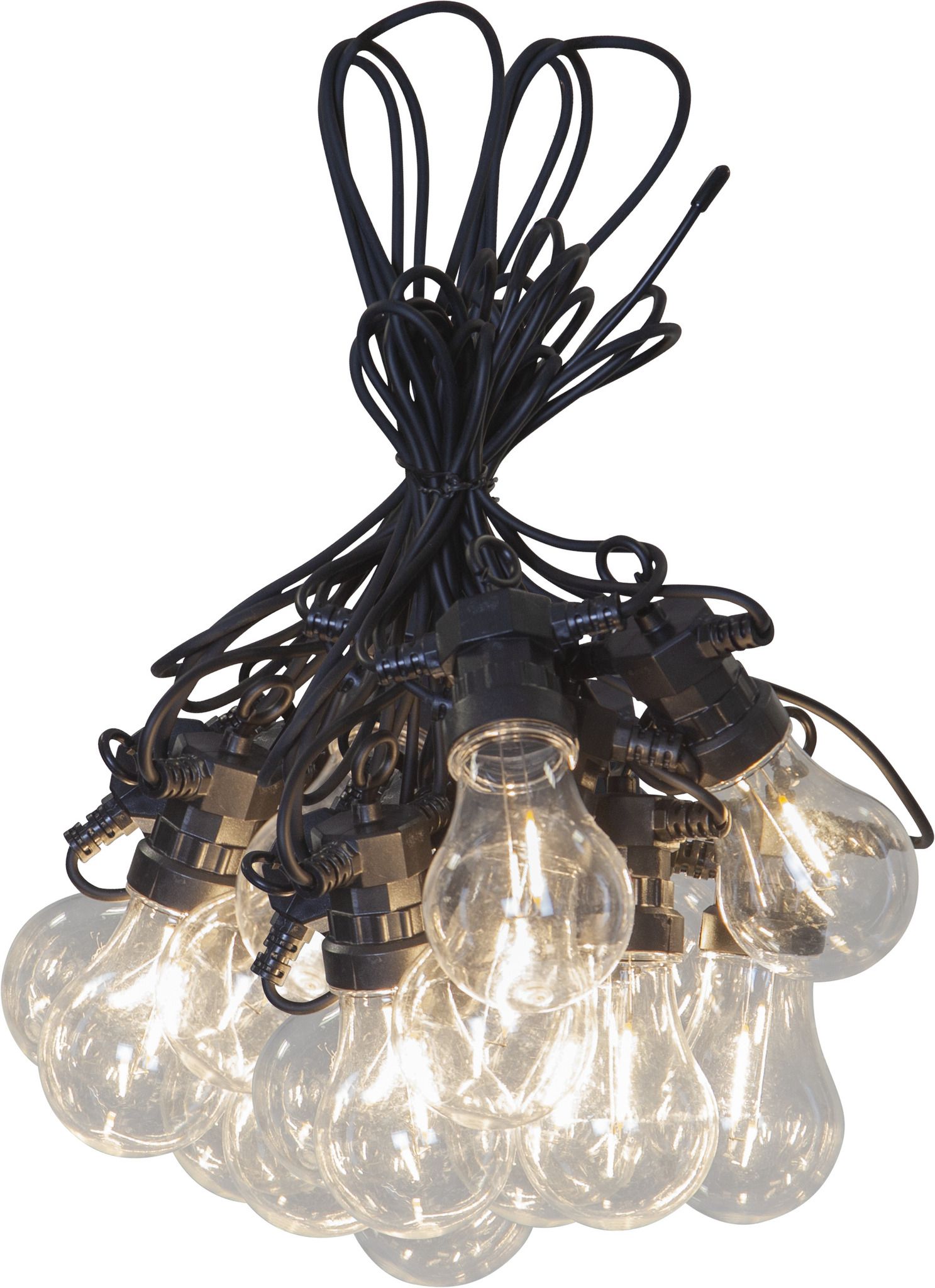 Lichterkette Circus Filament - IP44, Warmweiss, 20 LED's, 855cm