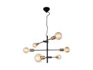 Josefine, Pendelleuchte, Schwarz - E27, max. 6x28W, IP20