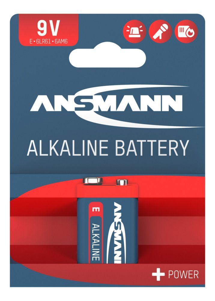 Alkaline Batterie Block E / 6LR61 - 9 V Blister