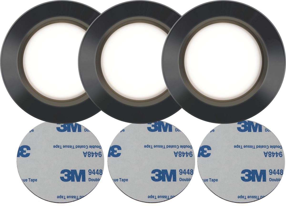 LED Nightlight Functional 3er Pack - 40Lm, 0.55W, 4.5V