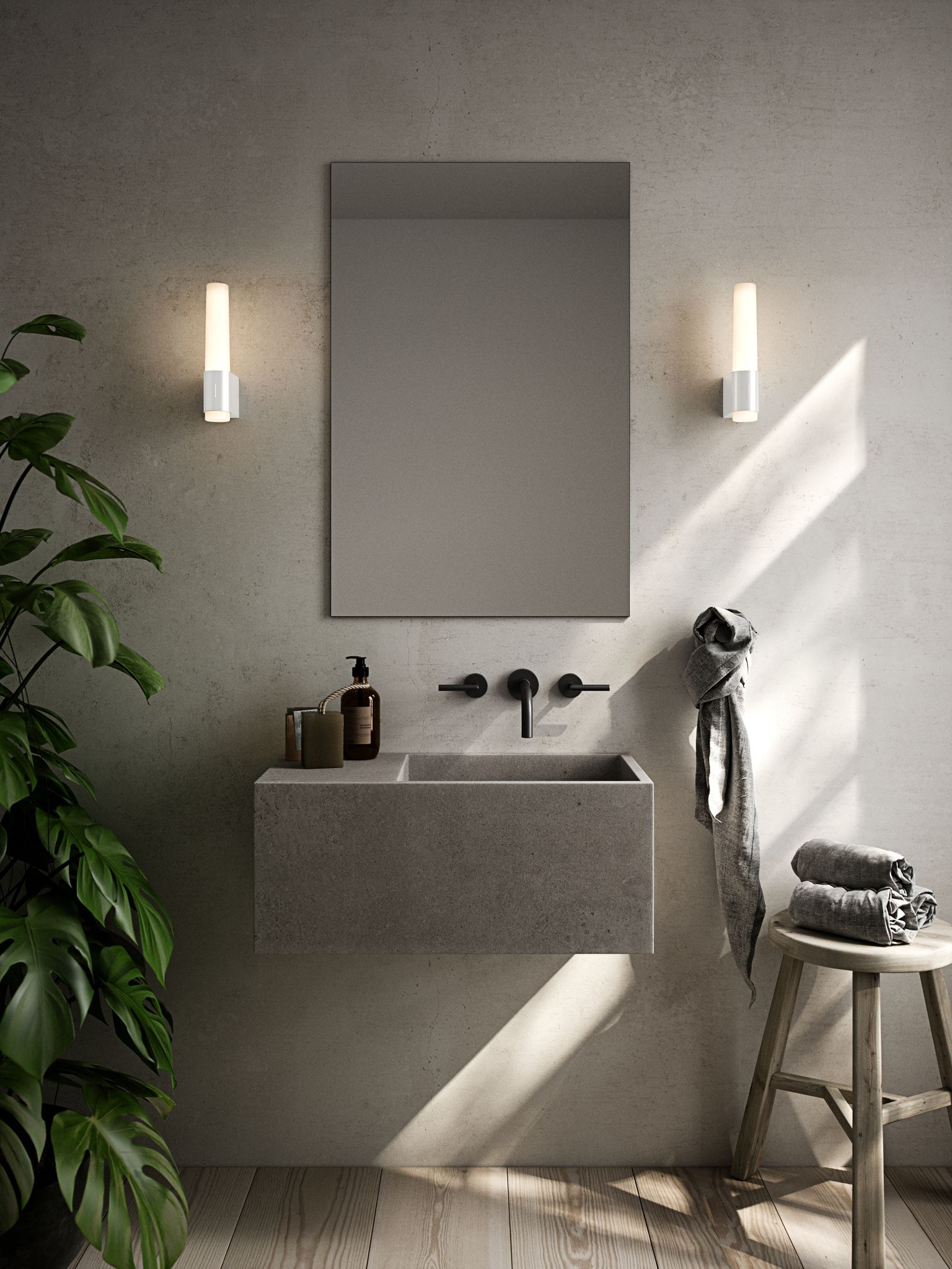 Helva Night, Wandleuchte, Weiss - LED Modul, 6,5W, IP44