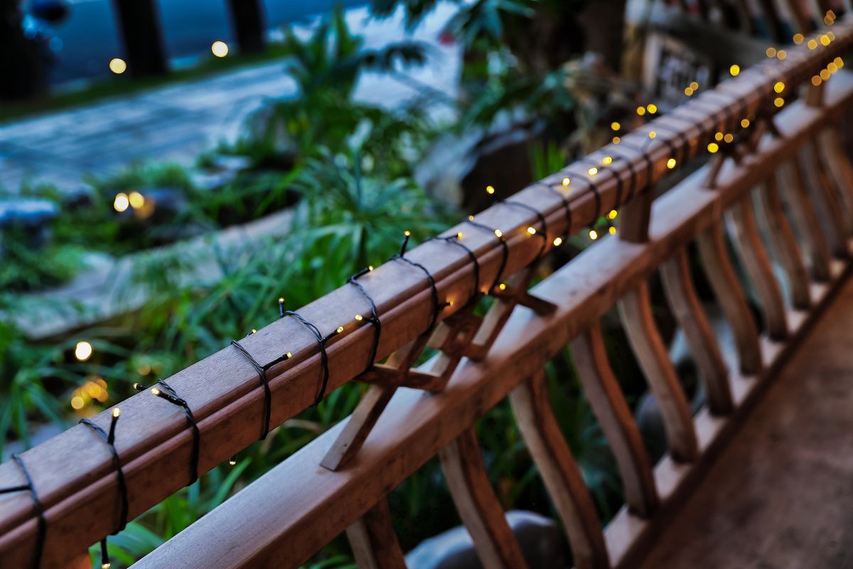 Solar/ USB-C Lichterkette 120LED, Warmweiss - 120 LED's, 1250cm, Warmweiss