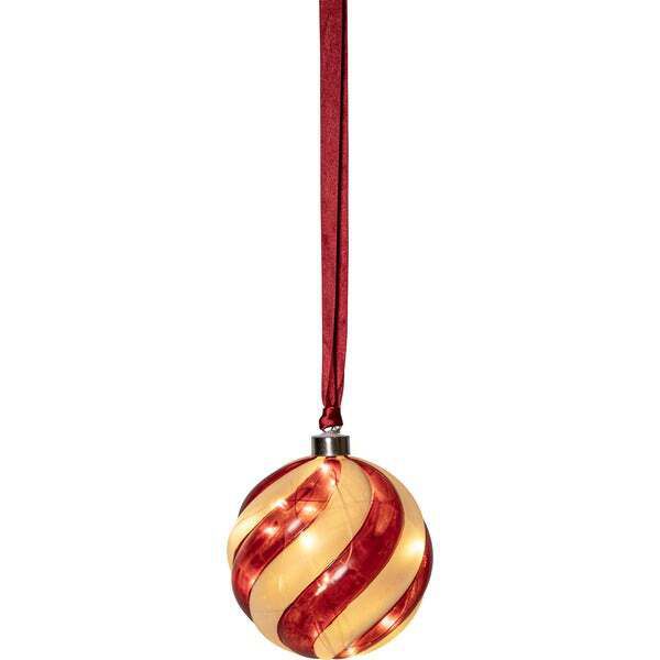 Glas Bauble Polka - IP20, LED