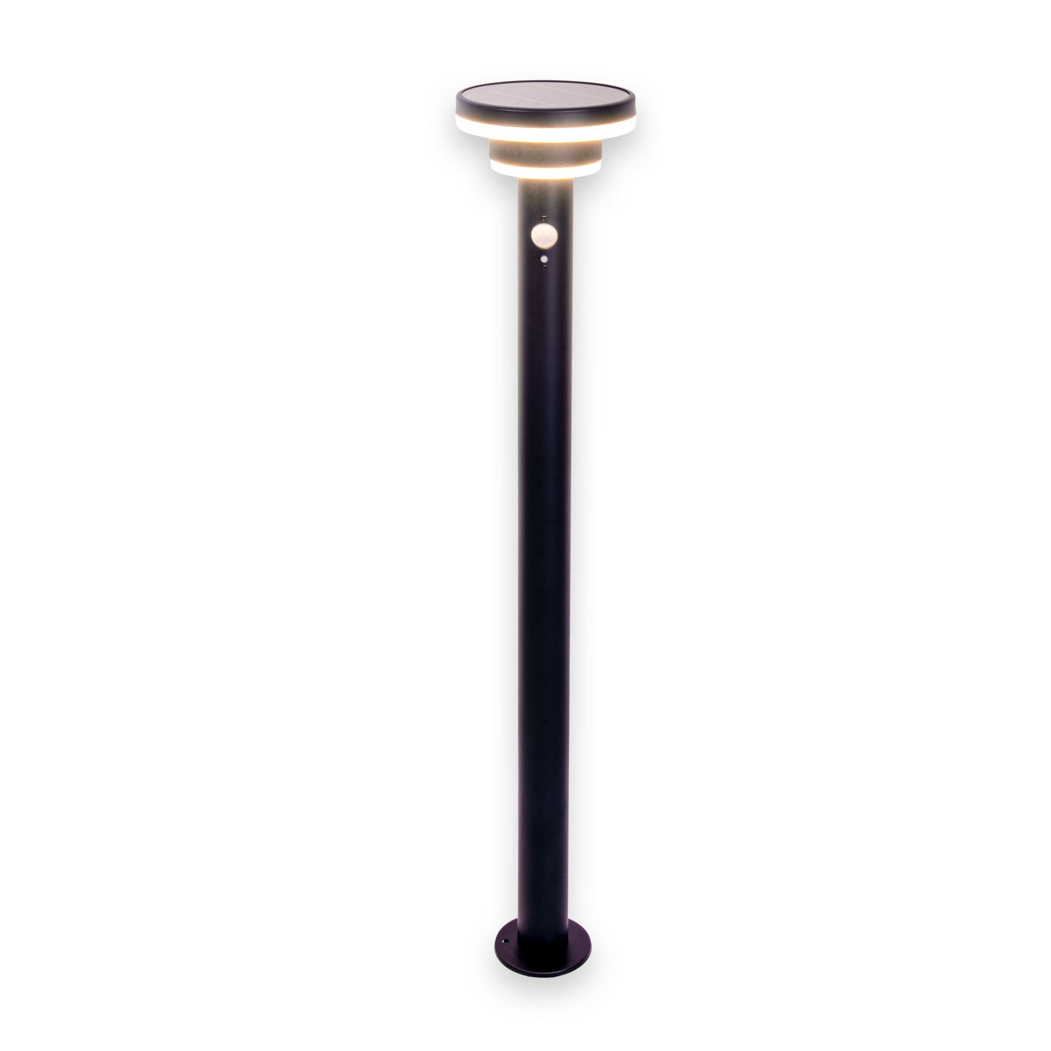 LED Solarleuchte NORA H: 86 cm mit Erdspieß - IP44, 3W, Warmweiss