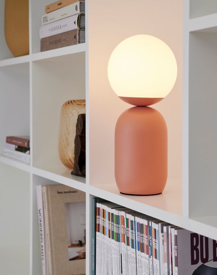 Notti, Tischleuchte, Terracotta - E14, IP20, max.25W